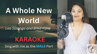 A Whole New World Female Part Only  Karaoke  Lea Salonga amp Brad Kane [upl. by Hemminger]