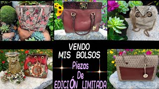 Vendo mis BOLSOS de Edición Limitada Piezas únicasauténticas y a buen PRECIO MARCAS DE DISEÑADOR [upl. by Caneghem564]