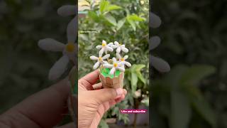 DIY easy and quick flower with cotton ear buds  Day 43100 of Artcraft challenge shorts [upl. by Eugen]