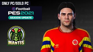 DOWNLOAD Falcao 2012 face By Abdulaziz for PES 2021 PC ONLY PCSOLO PC [upl. by Christyna]