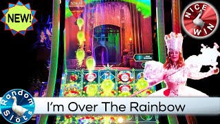 The Wizard of Oz Over the Rainbow Slot Machine Nice Bonus and Wins [upl. by Anaoj]