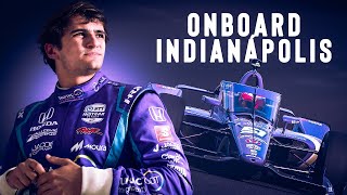 TESTE DE PIETRO FITTIPALDI NA INDYCAR EM INDIANAPOLIS  ONBOARD [upl. by Einnalem245]