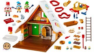 Santas Christmas Cookie Work Shop Playmobil Christmas Holiday Video [upl. by Candyce]