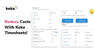 Reduce Your Project Costs with Keka Timesheets l Keka HR [upl. by Ainotal]