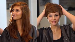 Dramatic Pixie Haircut Transformation with Emily Anderson  Fromm Pro [upl. by Las]