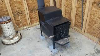 Fisher Wood Stove Adding a Secondary Burner [upl. by Pliner]