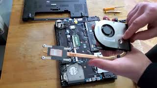 Lenovo T560 Disassembly разборка [upl. by Dougald882]