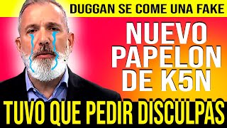 C5N Y DUGGAN HUMILLADOS 💥💥se comen una FAKE y PIDEN DISCULPAS EN VIVO💥💥 [upl. by Niarbo142]