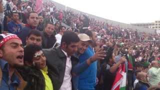 الجمهور الاردني قبل مباراة الاردن و الأورغواي 13\11\2013  كيف الهمة HD [upl. by Parker746]