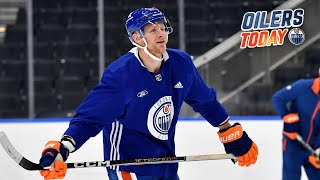 OILERS TODAY  Perry Joins The Oilers [upl. by Anekam]