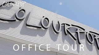 ColourPop Cribs Office Tour  COLOURPOP [upl. by Acirderf]