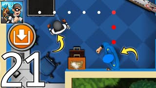 Robbery Bob  part 21 gameplay walkthrough  suburbs chapter 1  robbery Bob easy gameplay mod menu [upl. by Eednarb697]