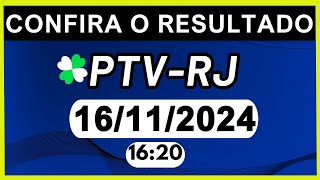 RESULTADO JB  PTVRJ e LOOKGO 1620  16112024 [upl. by Austine851]