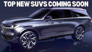 14 Amazing New SUV and Crossovers for 2025 EV and GAS [upl. by Bess]