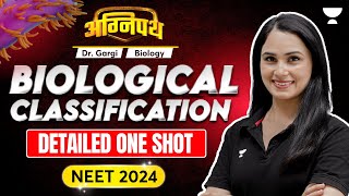 Biological Classification  Detailed One Shot  NEET 2024 Agneepath  Dr Gargi Singh [upl. by Pepe]