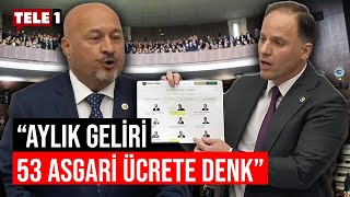 Yavuzyılmaz quotİşte belgesiquot dedi çift maaş alan AKPlileri saydı Meclis birbirine girdi [upl. by Christa]