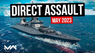 Direct Assault — May Battle Pass trailer in Modern Warships [upl. by Aramois129]