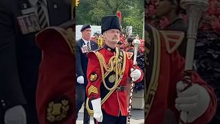 Drum Major Toronto 32 Signals Band 32 Signal Regiment Royal Canadian Corps of Signals Parade 2024 [upl. by Charin]