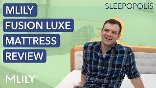 MLily Mattress Review  Taking a Look at the Fusion Luxe [upl. by Eyahs]