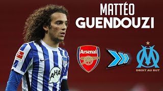 Bienvenue à lOM Mattéo GUENDOUZI 🇫🇷  • Le milieu HYPER polyvalent dArsenal  • HD [upl. by Demahom]