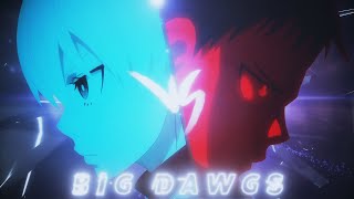 Shinra vs Sho 🎭 Big Dawgs  fire force edit [upl. by Dlanger249]