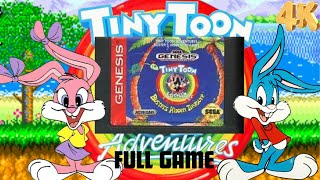 Tiny Toon Busters Hidden Treasure Full Game in 4k [upl. by Noled]