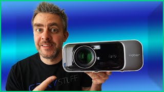 Yaber Pro V9 Compact Projector Review  Auto Keystone amp Auto Focus [upl. by Swetiana]