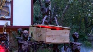 2012 Yard Haunt Preview  Canyon Trail Cemetery [upl. by Amaerd]