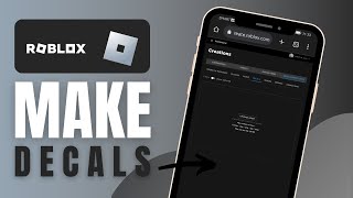 How To Make Decals In Roblox Step By Step Guide [upl. by Noell426]