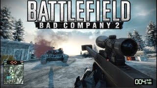 Battlefield Bad Company 2 M95 Sniper Multiplayer Gameplay  Nelson Bay [upl. by Yniffit]