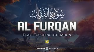 Quran Recitation Heart Touching Voice  Surah Al Furqan سورۃالفرقان  Zikrullah TV [upl. by Dowzall]