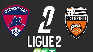 Clermont Foot vs Lorient [upl. by Waring]