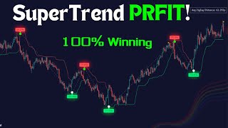 This Tradingview SuperTrend Indicator predicts 100 accurate Scalping Trades [upl. by Yxor805]