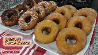 DONUTS Donas Caseras muy fáciles [upl. by Yvan937]