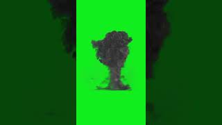 Bomb Blast Green Screen 4K Video greenscreen bombblast viralvideo viralshort edit smoke edits [upl. by Onilatac]