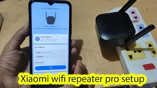 Xiaomi mi wifi repeater pro extender setup [upl. by Catt]