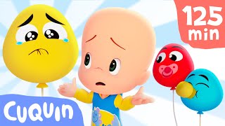 Learn colors with Cuquín and his Baby Balloons 🎈 and more ducational videos for children [upl. by Amlez151]