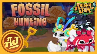 Hunting for Fossils  Animal Jam Tutorial [upl. by Howund]