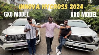 INNOVA HYCROSS VXO vs GXO The REAL Difference Innova Hycross 2024 Ownership Review [upl. by Galan]