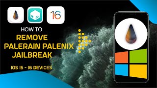 Completely Unjailbreak Palera1n Palen1x Windows Jailbreak iOS 15  16  Remove Palera1n Jailbreak [upl. by Chard]