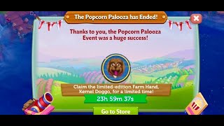 FarmVille 2 Country Escape🍿Popcorn Palooza Event ENDS farmville2 fv2 iosgameplay popcorn [upl. by Heyde711]