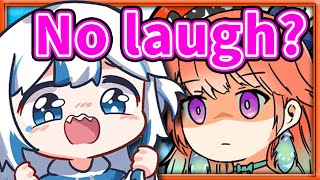 Gura Tried to Make Kiara Laugh with Memes but 【Gawr Gura  HololiveEN】 [upl. by Alper]