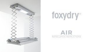 Foxydry AIR Installation InstructionsInstallazioneInstallación [upl. by Iatnohs65]