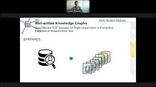 Wellwritten Knowledge Graphs  AAAI Student Abstract by Célian Ringwald [upl. by Starinsky]