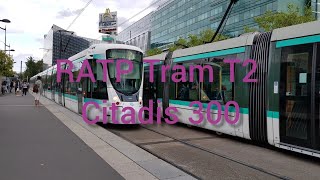 RATP Tramway T2 Citadis 302 correction Voyage [upl. by Eveineg]