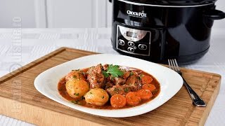 Gulas de vita gatit la slow cooker Crock Pot  JamilaCuisine [upl. by Raddy662]