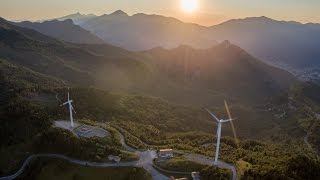 Parco Eolico di Garessio visto dal drone [upl. by Blaze817]