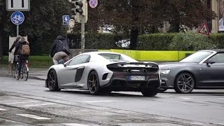 2017 McLaren 675LT Spider  Acceleration Sounds [upl. by Reivax]