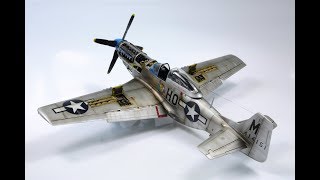 P51d Mustang Tamiya 148 Perie 2nd  ww2 aircraft model [upl. by Mimi]