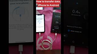 iPhone to Android Data Transfer ❓ [upl. by Alicsirp]